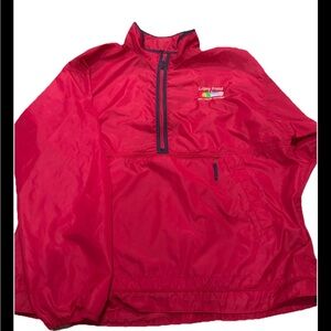 Lajes Field The Azores, Portugal Men’s Size Large Gear Windbreaker Red
